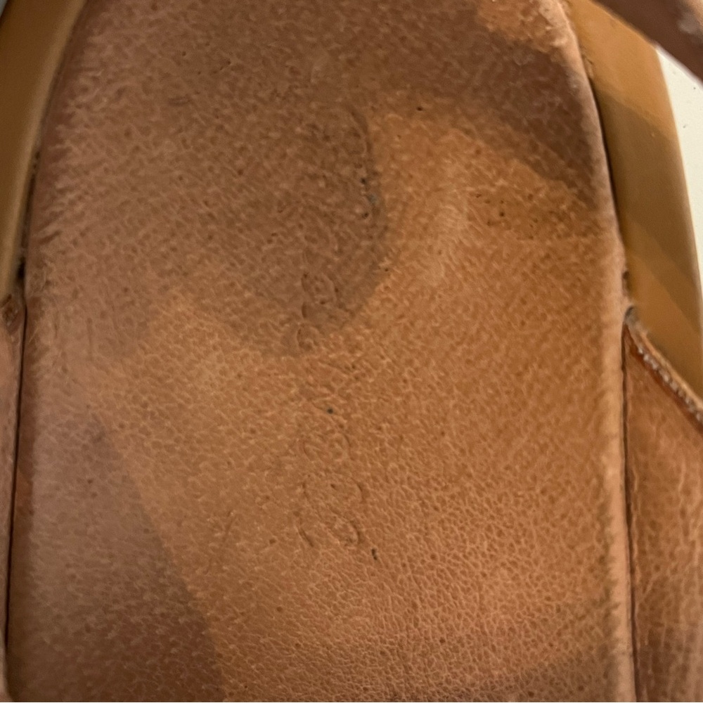 Madewell  Maeva Flatform Sandal in oiled vachetta leather. Size 10 - Picture 2 of 5